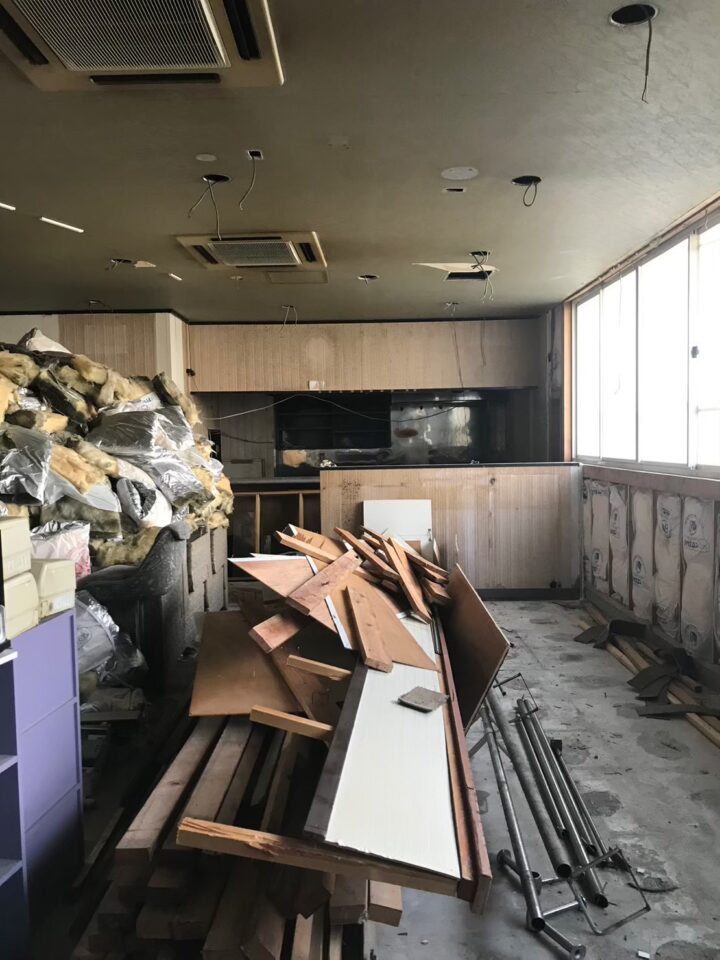 茨城県土浦市の店舗のリフォームビフォー