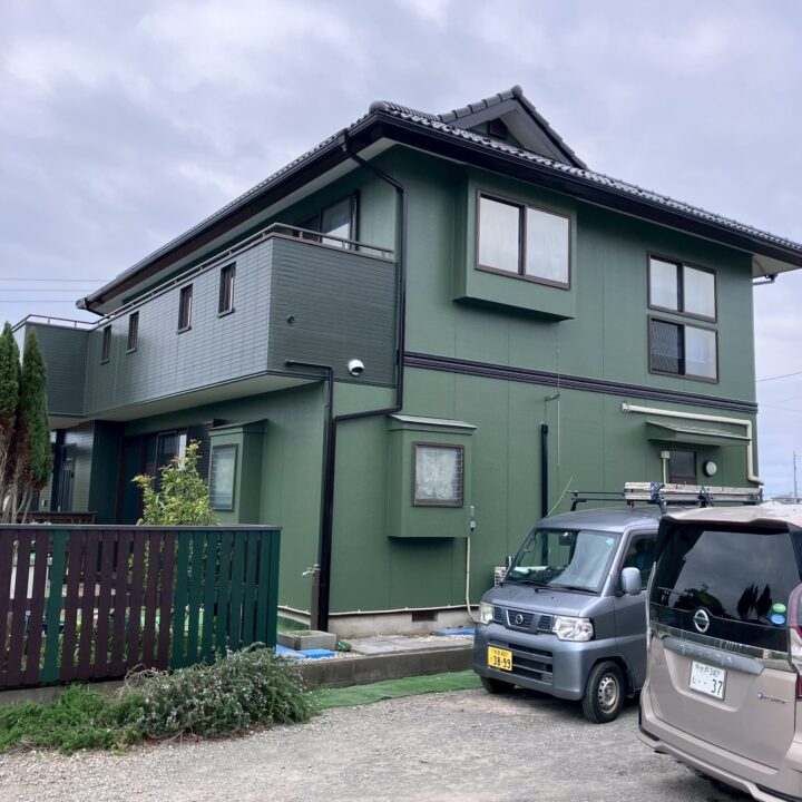 ひたちなか市　戸建て外壁塗装の画像