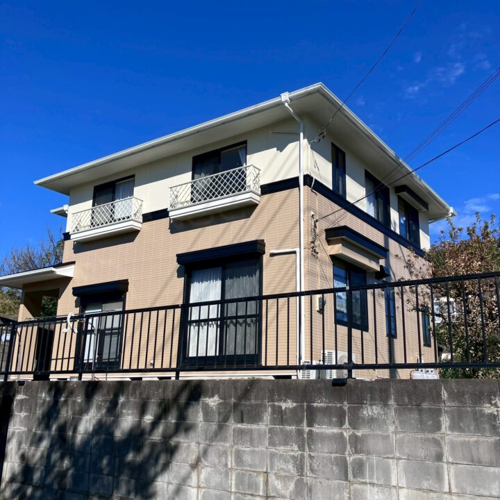 土浦市　戸建て外壁屋根塗装の画像