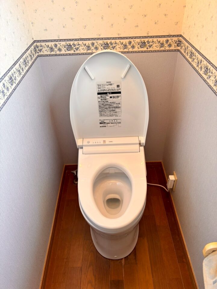 茨城県土浦市霞ヶ丘　戸建て　TOTOトイレリフォームの画像